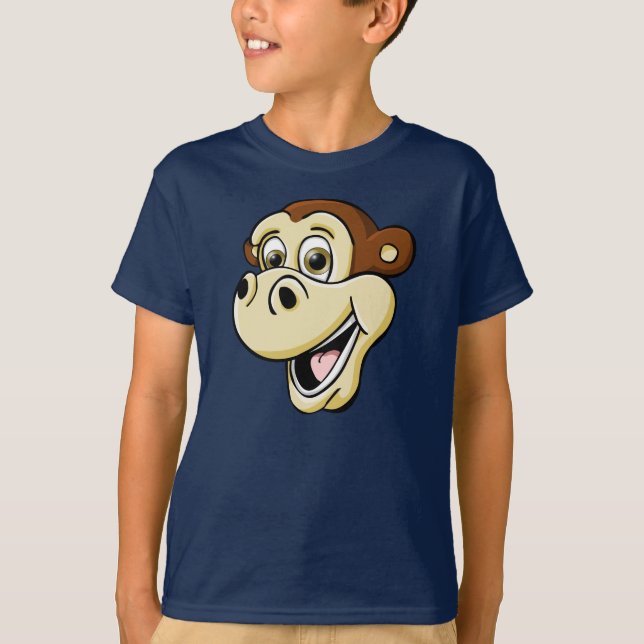 T-shirt Singe de bande dessinée (Devant)