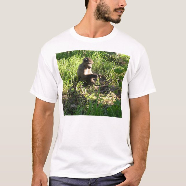 T-shirt Singe de bébé (Devant)