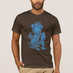 T-shirt Singe de cymbales