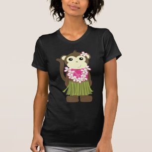 T-shirt Singe de danse polynésienne