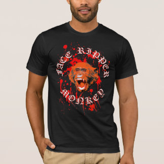 T-shirt Singe de ripper de visage - le noyau le plus dur