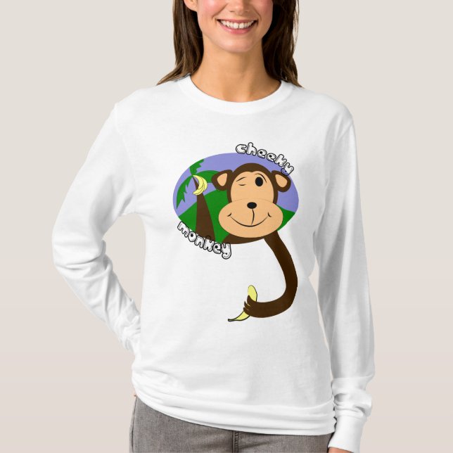 T-shirt Singe effronté (Devant)