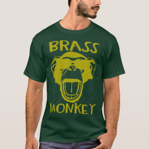 T-shirt Singe en laiton - Musique amusante