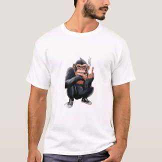 T-shirt Singe funky