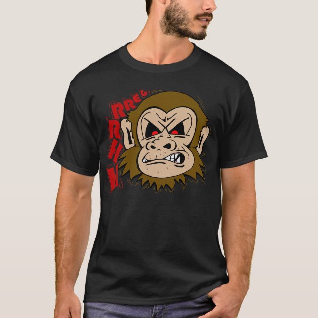 T-shirt Singe grincheux (Devant)