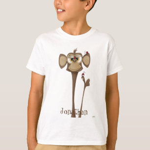 T-shirt Singe idiot et coccinelles