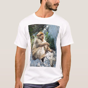 T-shirt Singe macaque de Barbarie