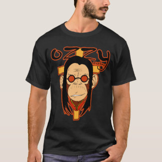 T-shirt Singe Ozzy (nero noir)