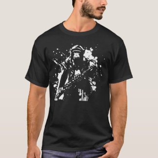 T-shirt singe saxophone
