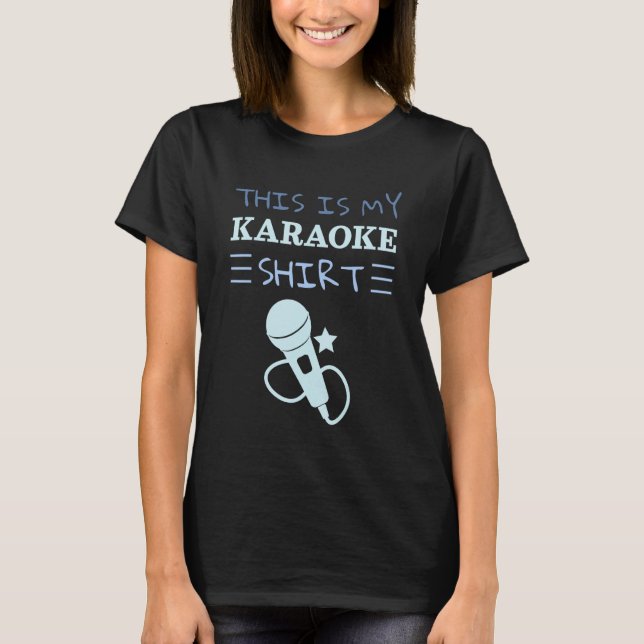 T-shirt Singers  This Is My Karaoke (Devant)