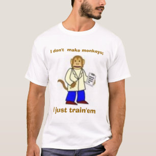 T-shirt Singes de Trainin