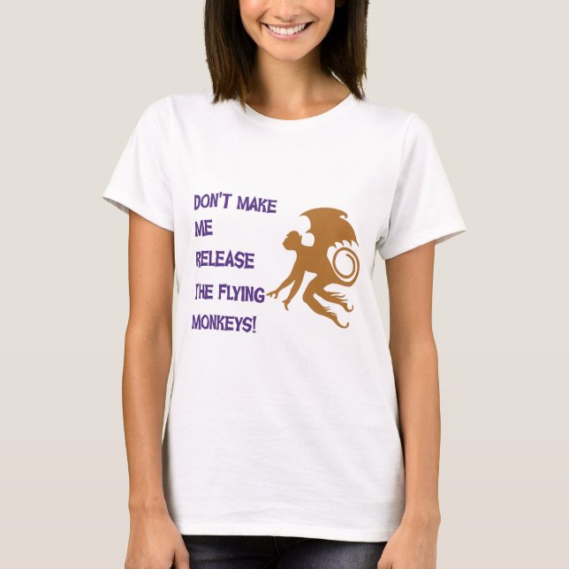 T-shirt Singes de vol (Devant)