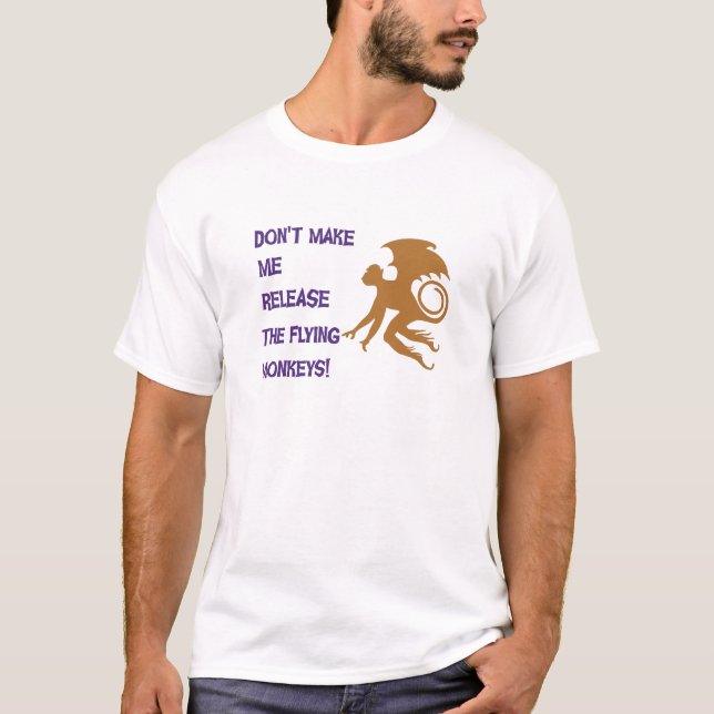 T-shirt Singes de vol (Devant)