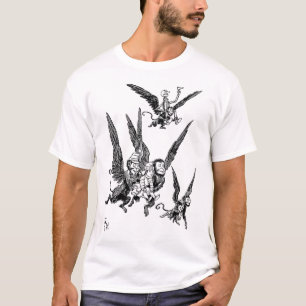 T-shirt Singes de vol de magicien d'Oz