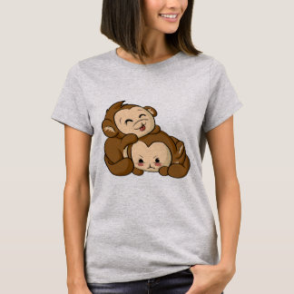 T-shirt Singes idiots !
