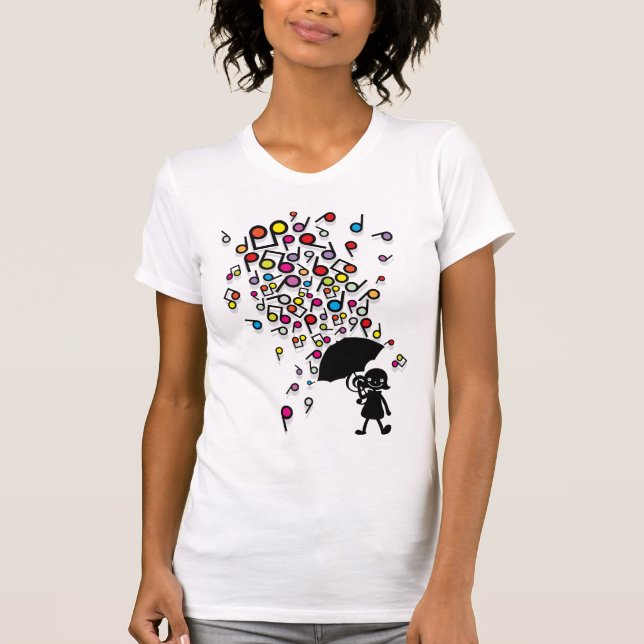 T-shirt Singin' dans la pluie (Devant)