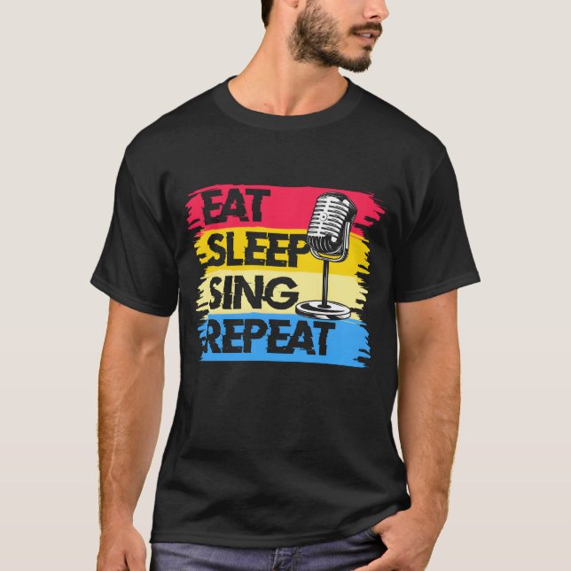 T-shirt Singing Rap family (Devant)