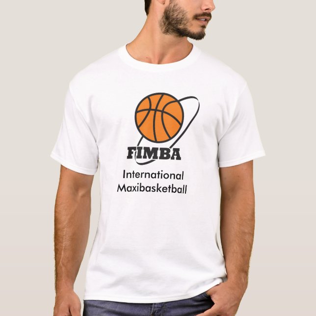 T-shirt Singulet de Micro-Fibre de FIMBA (Devant)