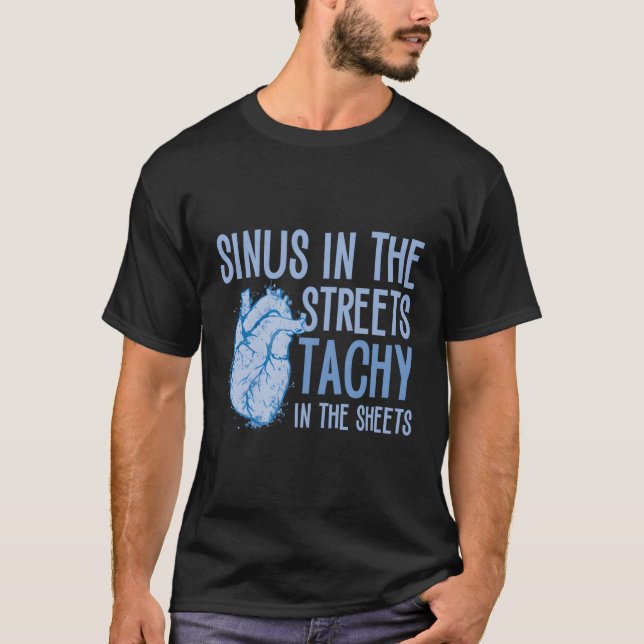 T-shirt Sinus Dans Les Rues Tachy Dans Les Feuilles Cardio (Devant)