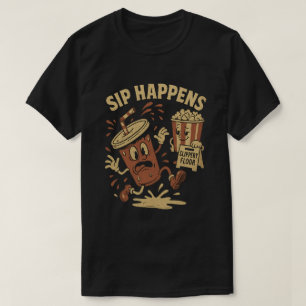 T-shirt SIP ARRIVE Cartoon Vintage