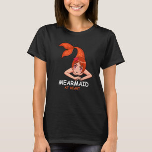 T-shirt Sirène Au Coeur Enfant Au Coeur