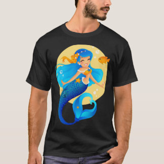 T-shirt Sirène bleue 2