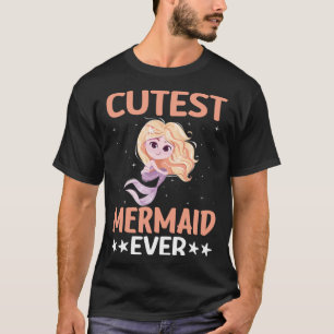 T-shirt Sirène Cutest Jamais Je Sirène