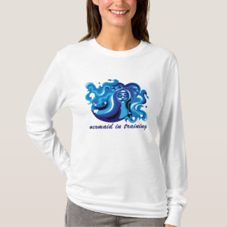 T-shirt sirène dans la formation