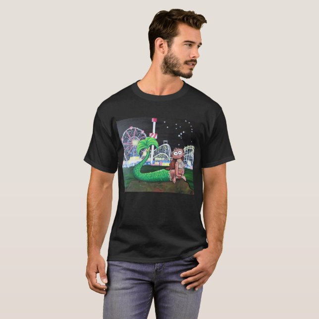 T-shirt Sirène de Coney Island (Devant entier)