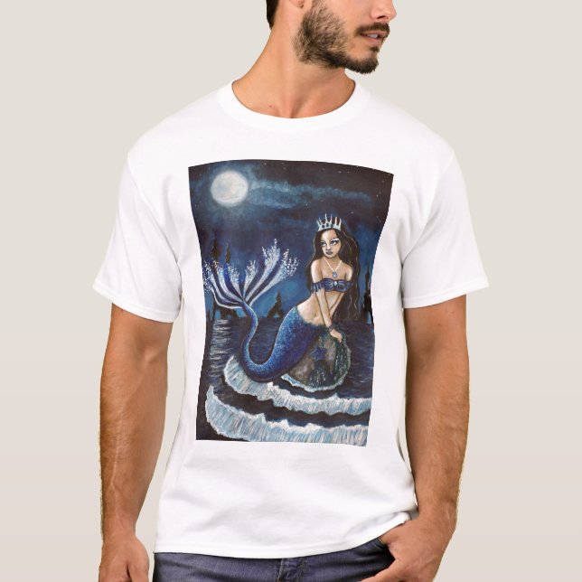 T-shirt Sirène de lune (Devant)