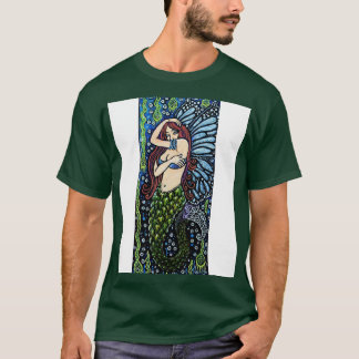 T-shirt Sirène De Mer Profond