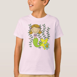 T-shirt Sirène d'une chevelure de Brown