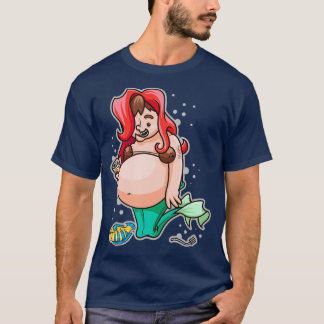 T-shirt Sirène Pour Une Journée
