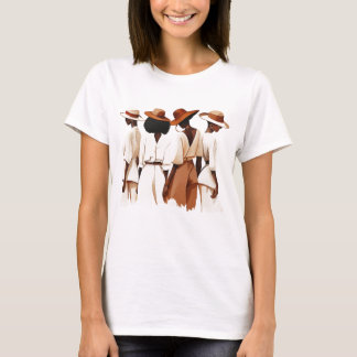 T-shirt Sistas Femmes Afro Ensemble