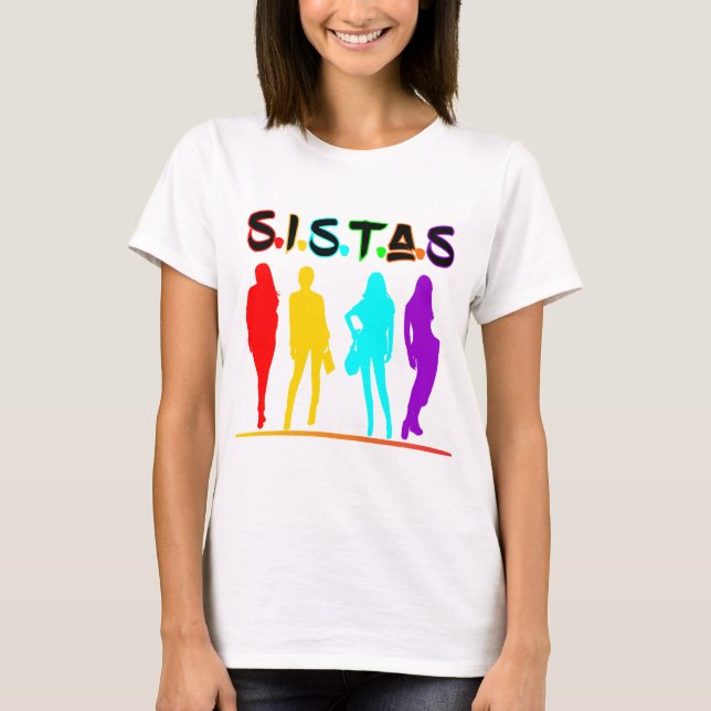 T-shirt Sistas Love (Devant)