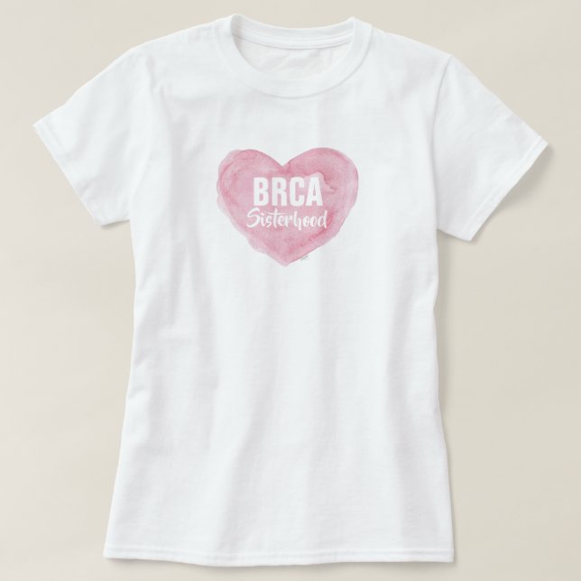 T-shirt Sisterhood BRCA (Design devant)