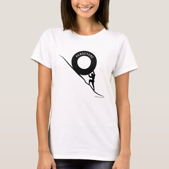 T-shirt Sisyphus persévérer (Devant)