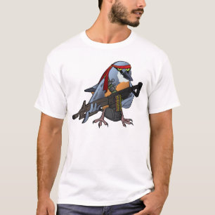 T-shirt sittelle de Rambo-style