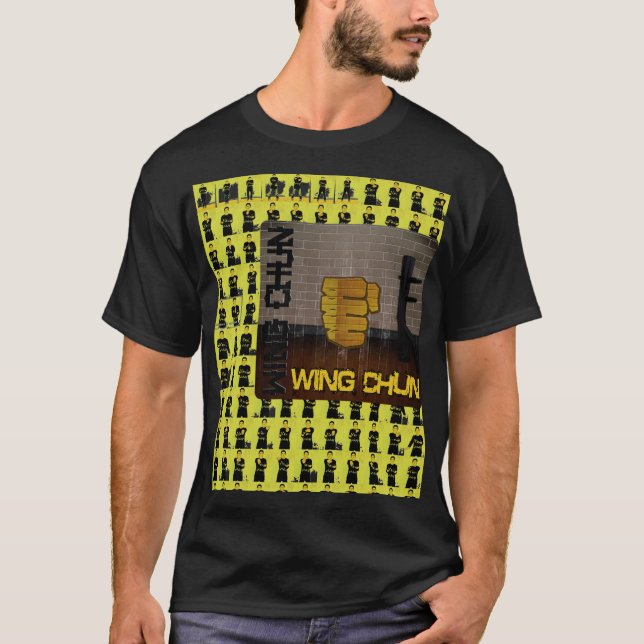 T-shirt SIU Lim Tao - muet en bois de Chun d'aile (Devant)