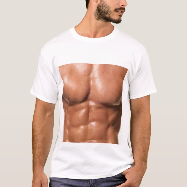 T-shirt Six paquets à l'intérieur (Devant)