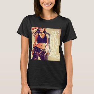 T-shirt Six pelotons de fille : Membre officiel