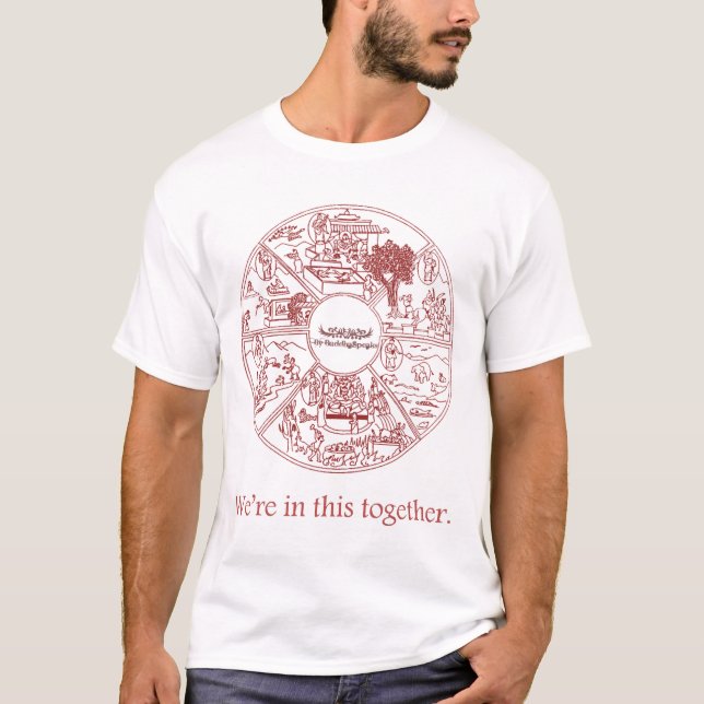 T-shirt Six royaumes (rouges) (Devant)