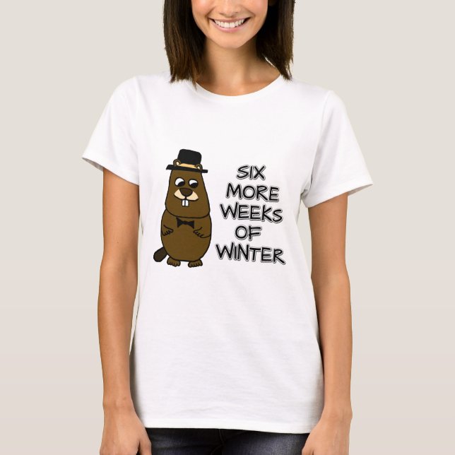 T-shirt Six semaines supplémentaires d'hiver (Devant)