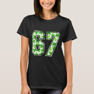 T-shirt Six sept mème 67 jour de la Saint-Patrick trèfle 6