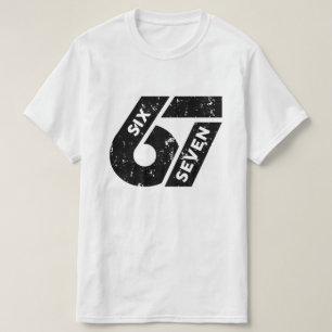 T-shirt Six Sept Mèmes Drôle 67