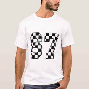 T-shirt Six Seven 67 Mème Numéro 67 