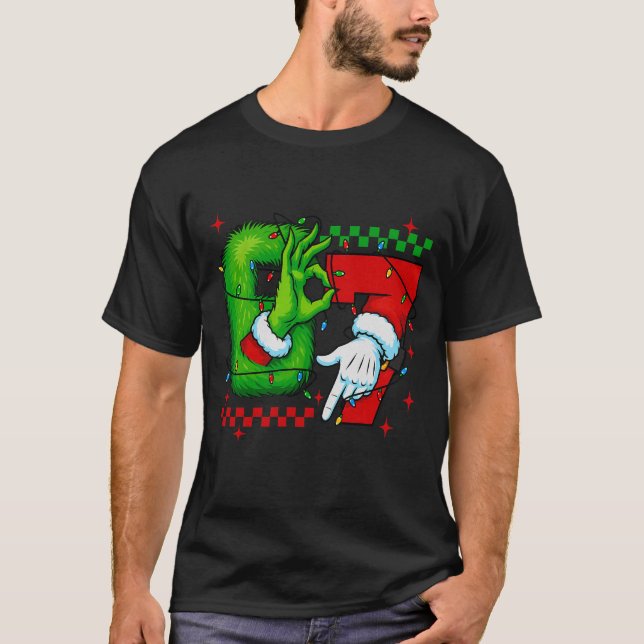 T-shirt Six Seven 6 7 Christmas (Devant)