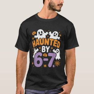 T-shirt Six Seven 6 7 Memes 67 squelette main Halloween