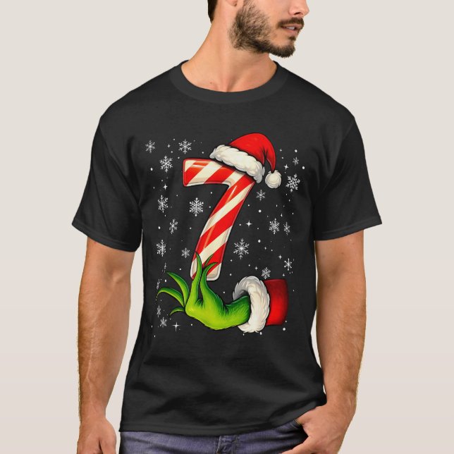 T-shirt Six Seven Funny Christmas Couple Matching Meme  (Devant)