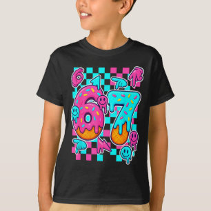 T-shirt Six Seven Glace Dégoulinante Meme 67 Drôle Gen Alp